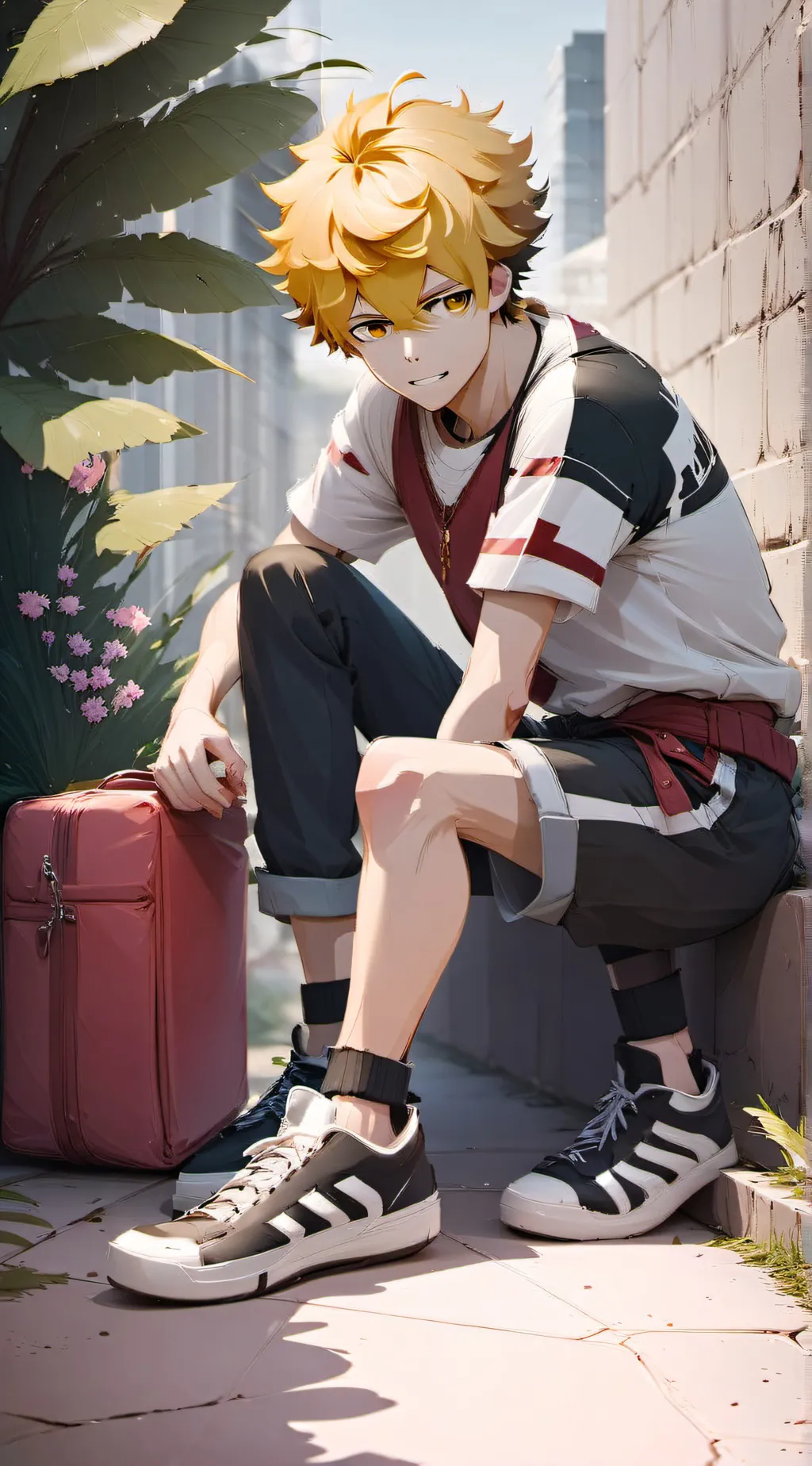 ai character: kaisen background