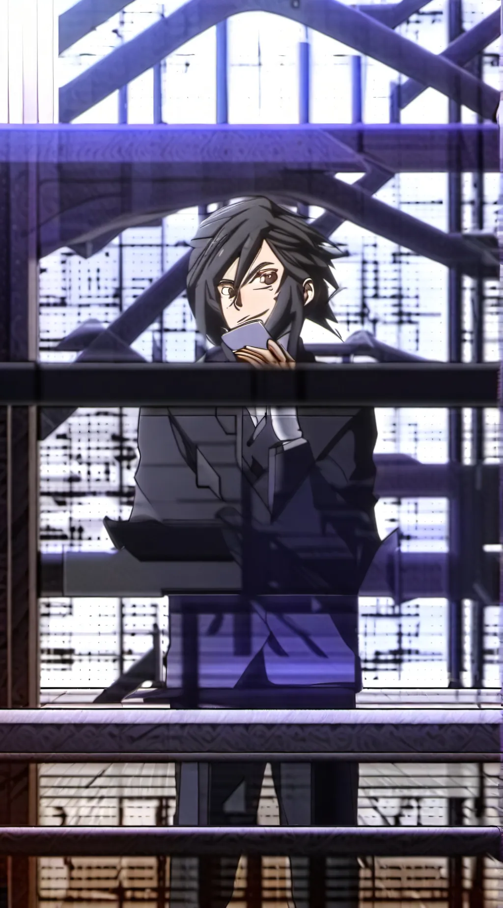 ai character: 🐍Obanai Iguro🐍 background