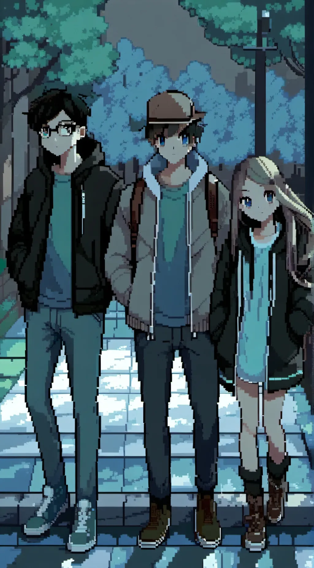 ai character: Pokemon friends gc background