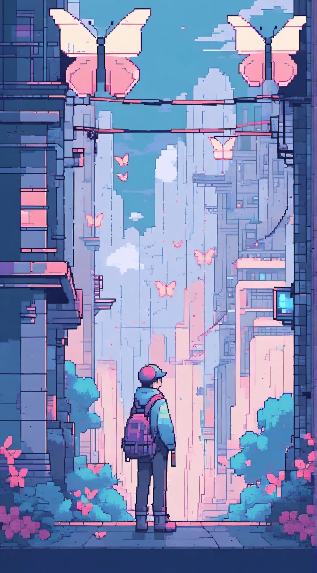 ai character: the fall.  background