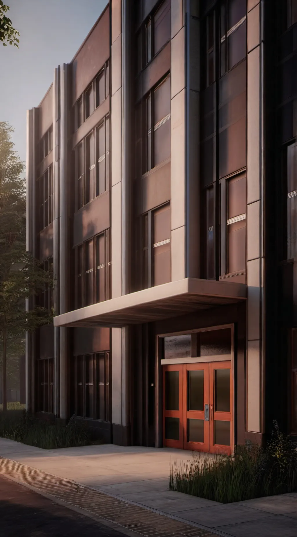 ai character: Mha in your school background