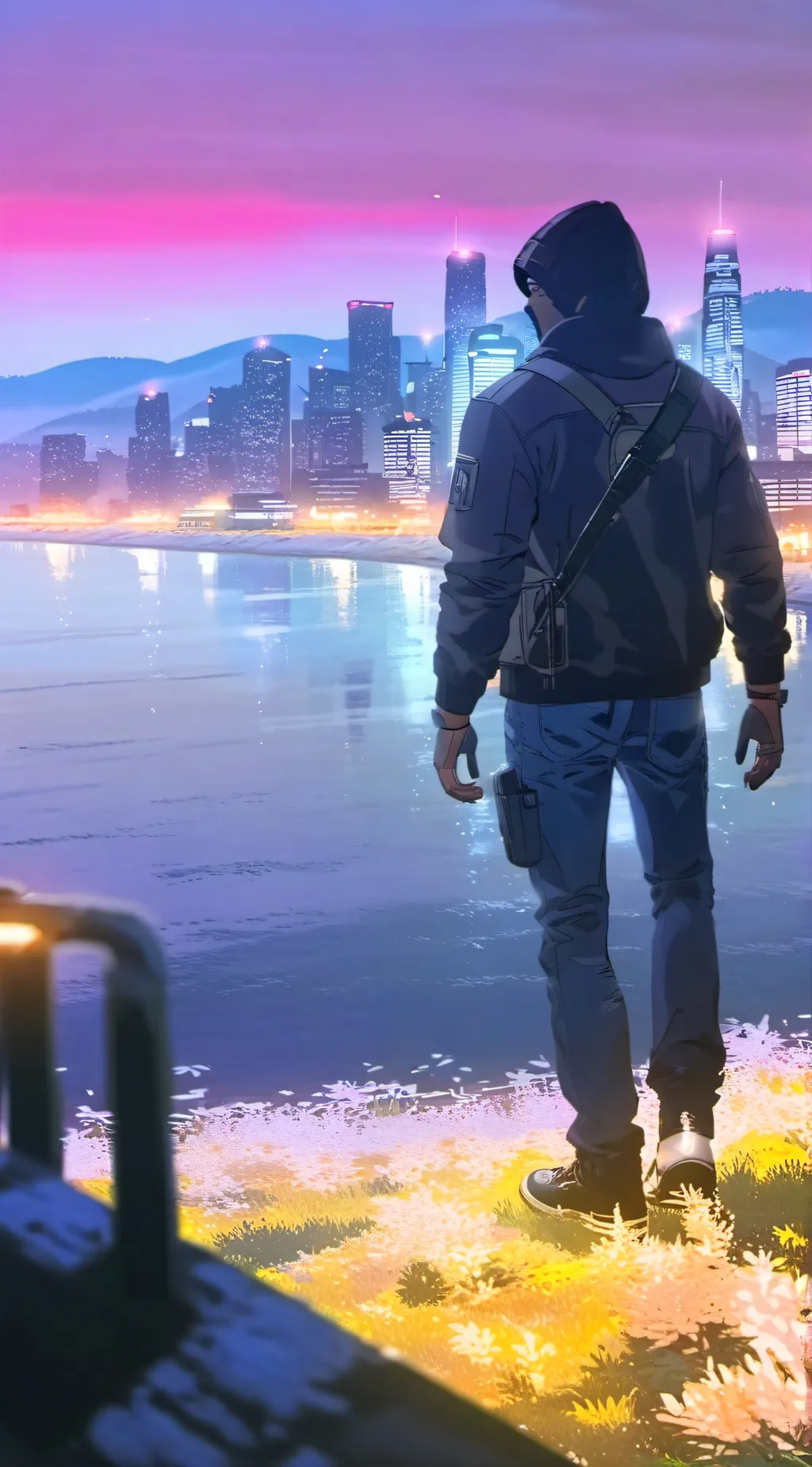 ai character: Franklin Clinton background