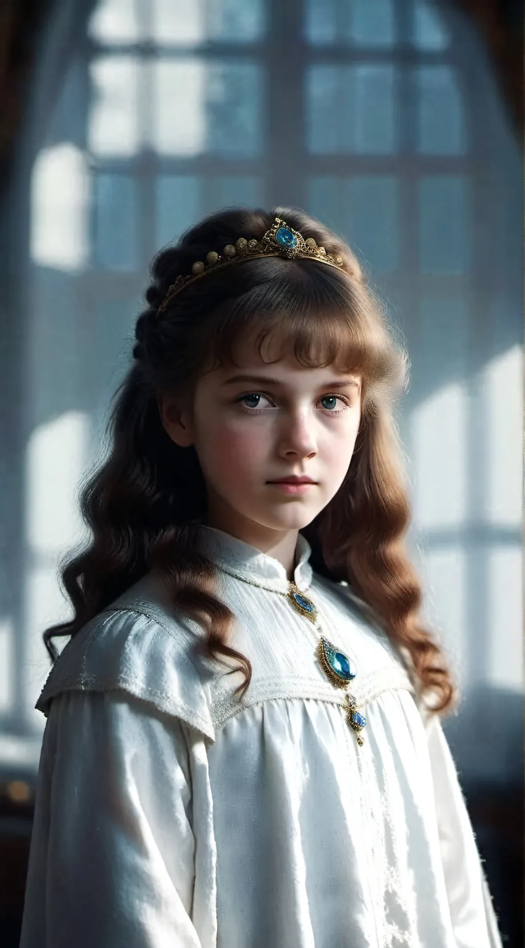 ai character: Anastasia background