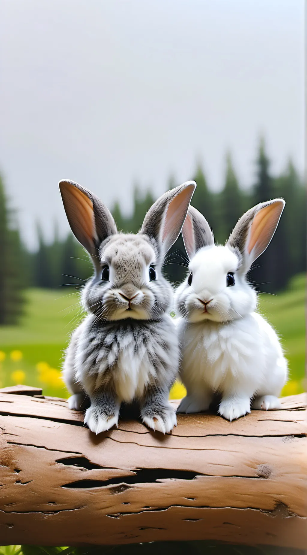 ai character: bunny background