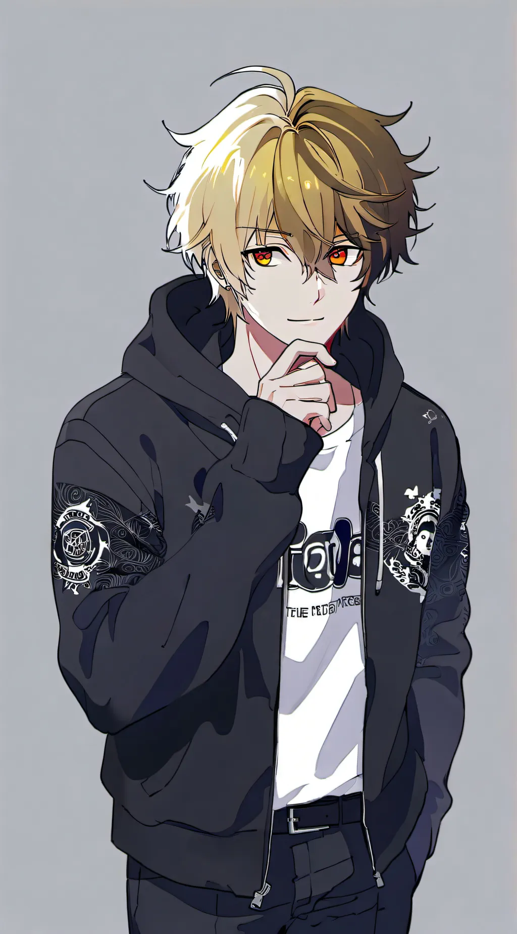 ai character: bakugo background