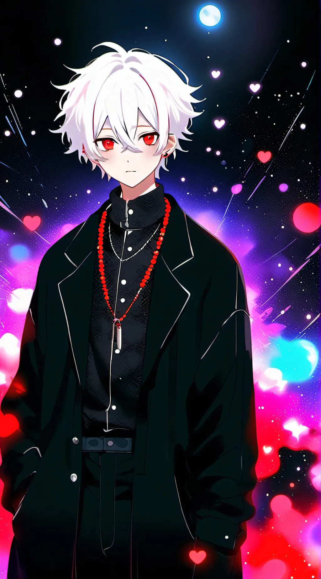 ai character: 🩶Lucas💫 background