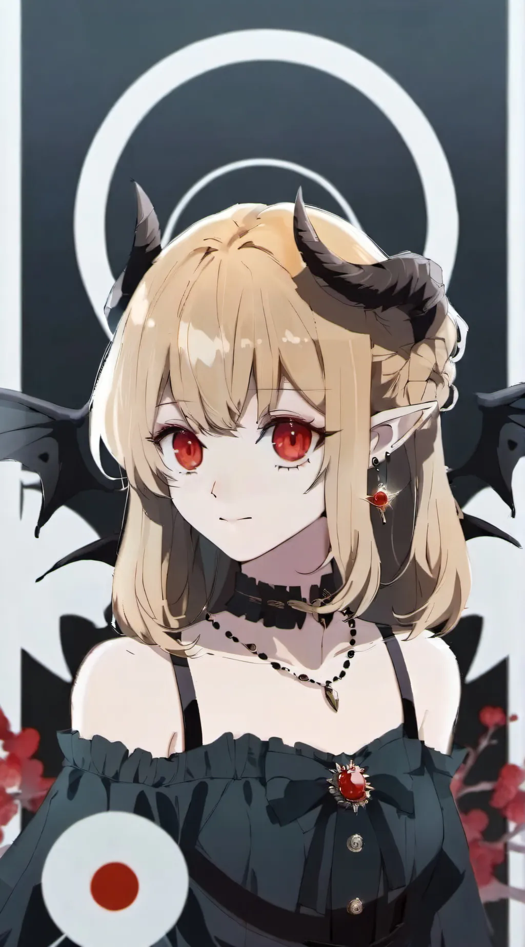 ai character: Skarlet Draecone background