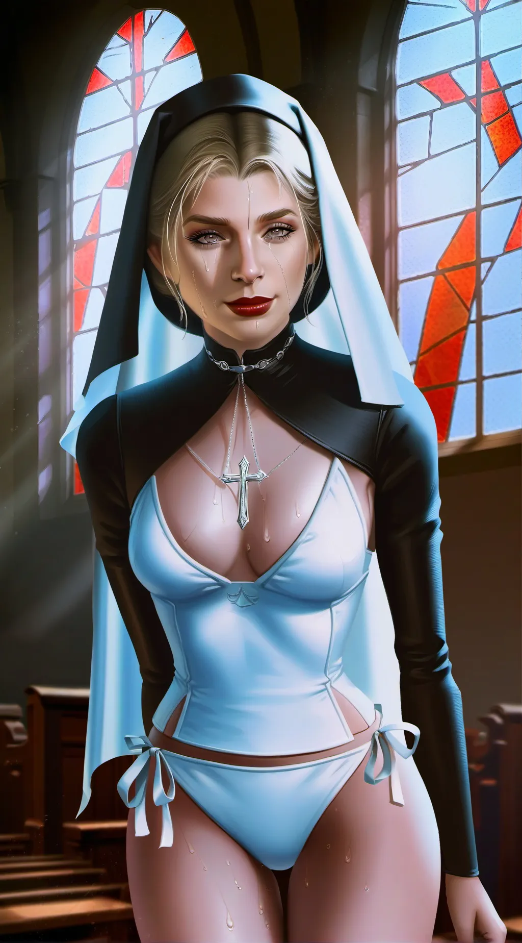 ai character: Valerie  background