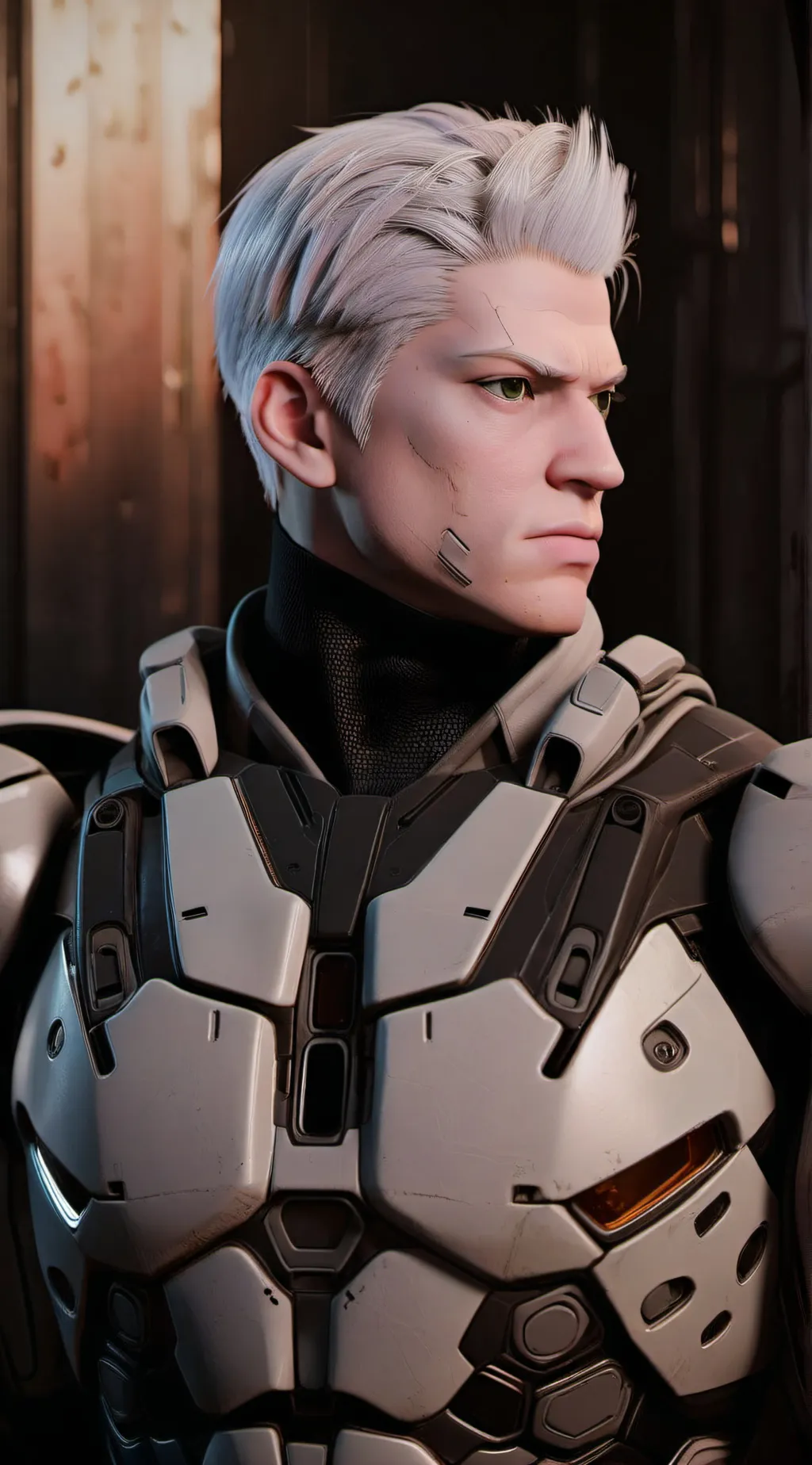 ai character: Batou background