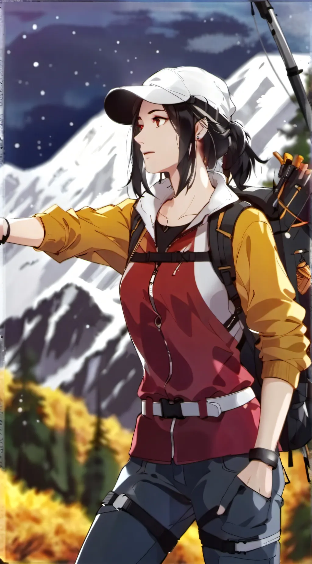 ai character: Evelyn background