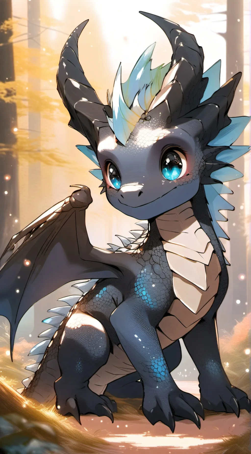 ai character: Lumis ☆ background