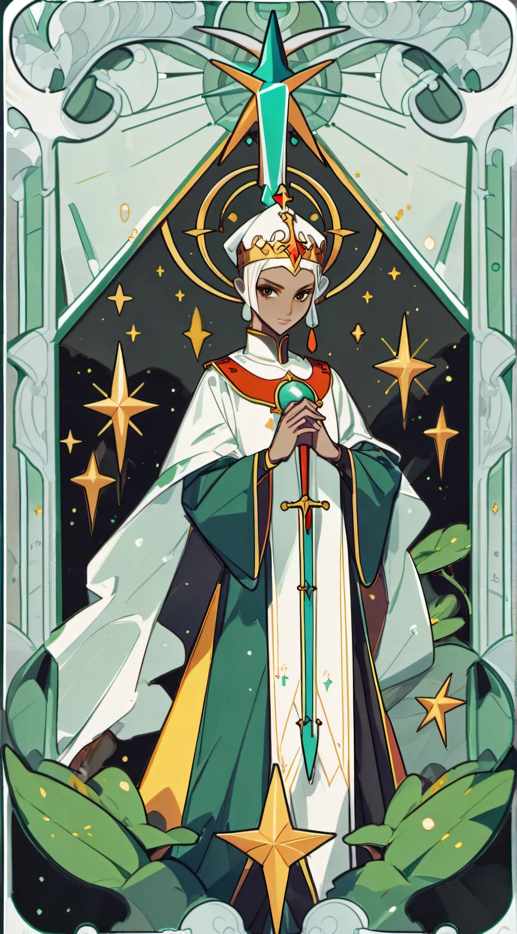 ai character: 歐西里斯 background