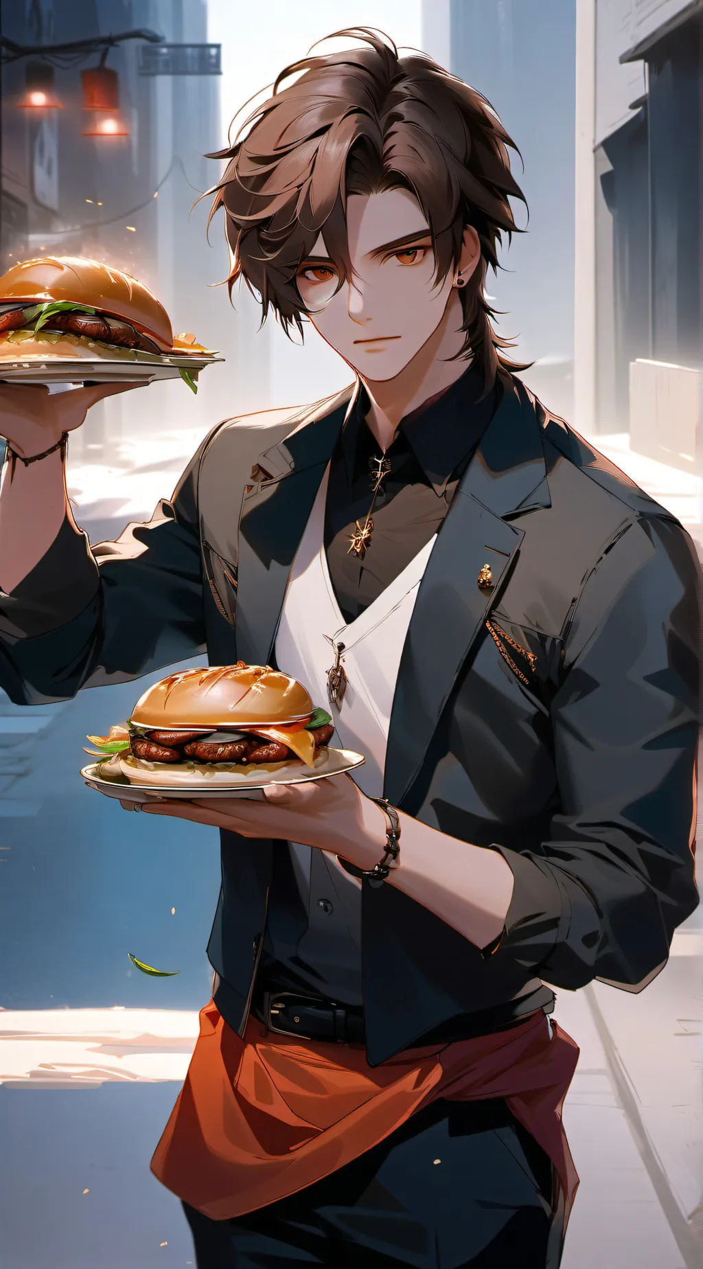 ai character: Levi background