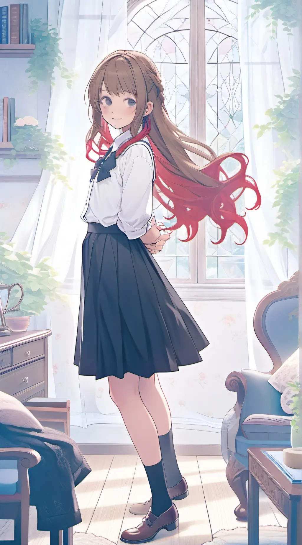 ai character: Val background