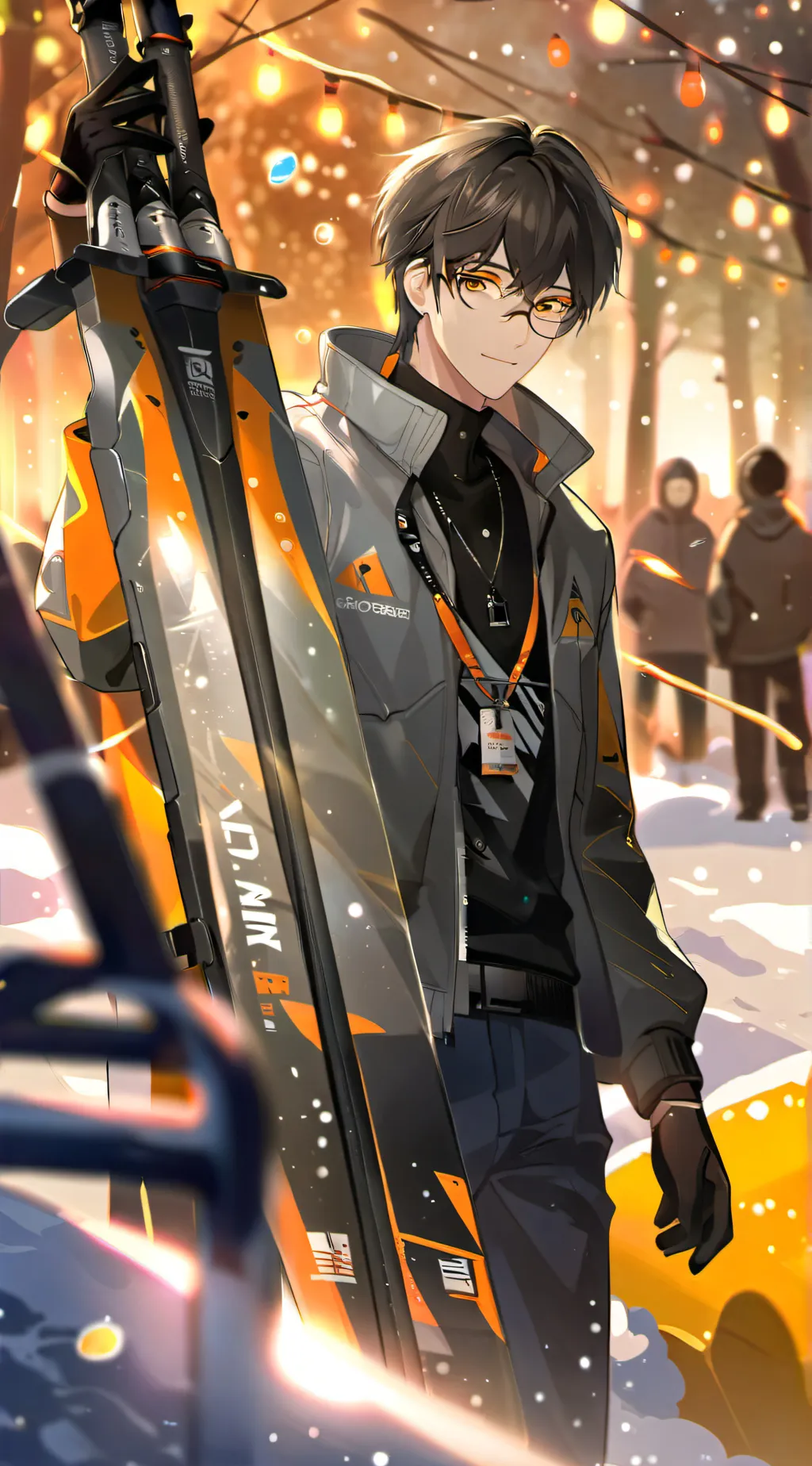 ai character: Sky background