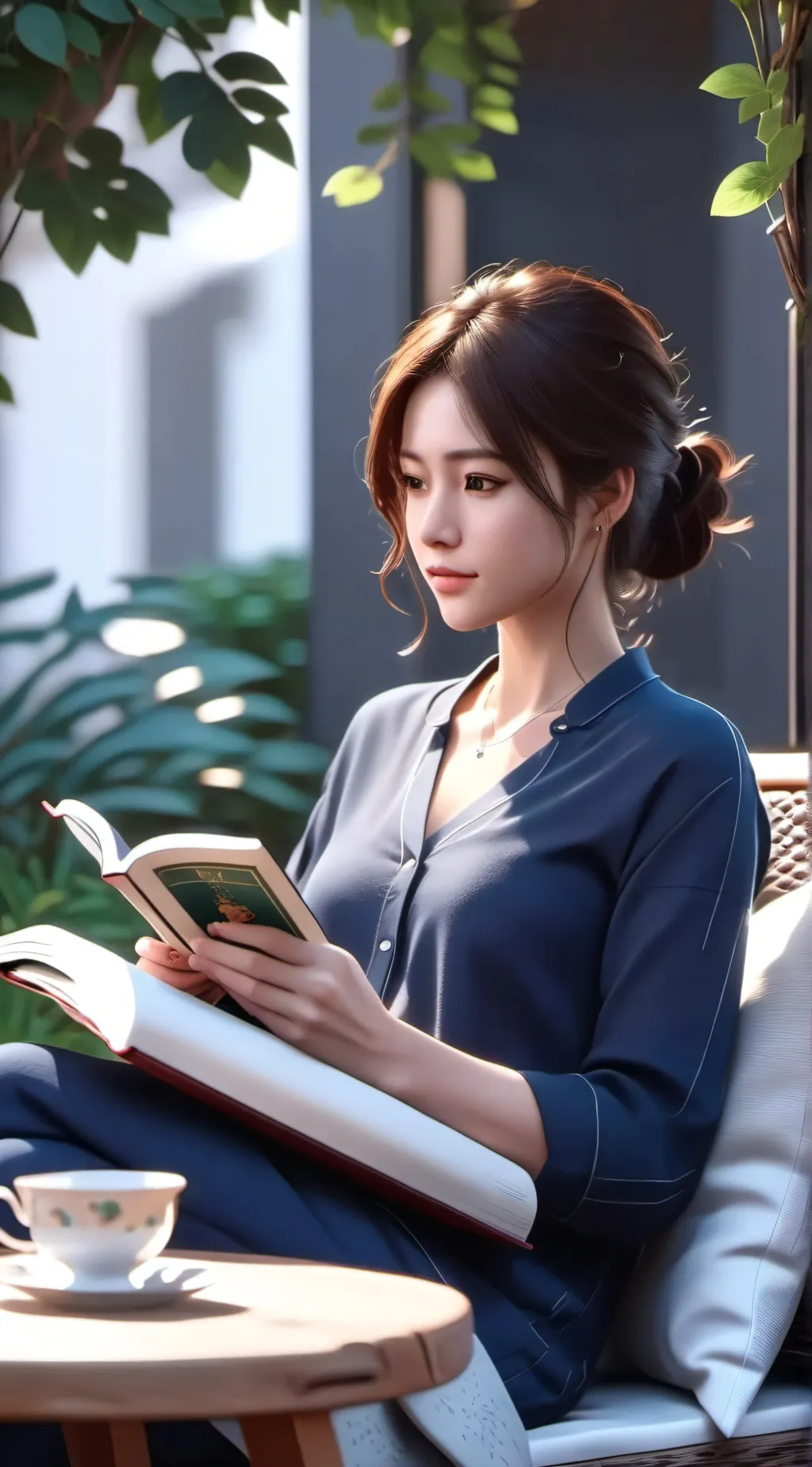 ai character: Ava background