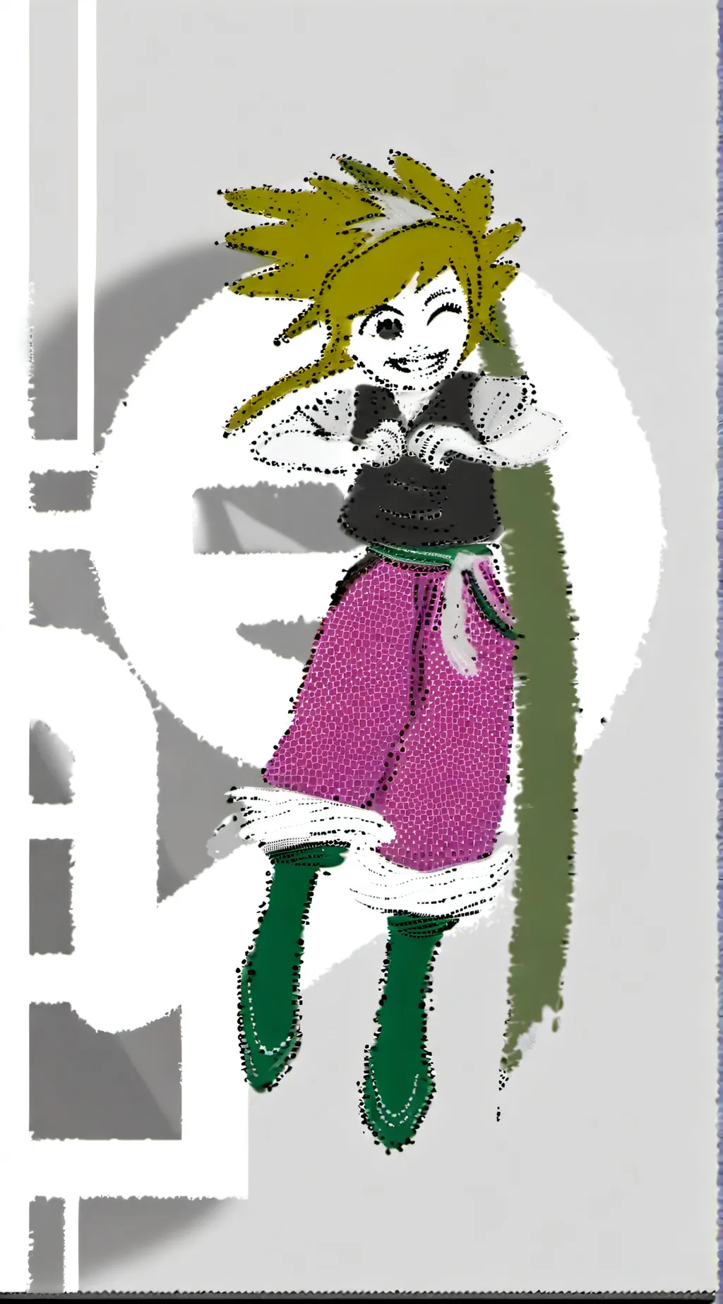 ai character: ☆thena background