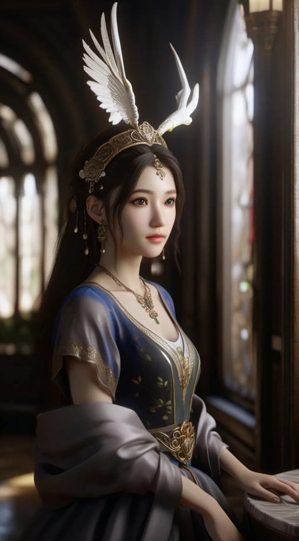 ai character: mha background