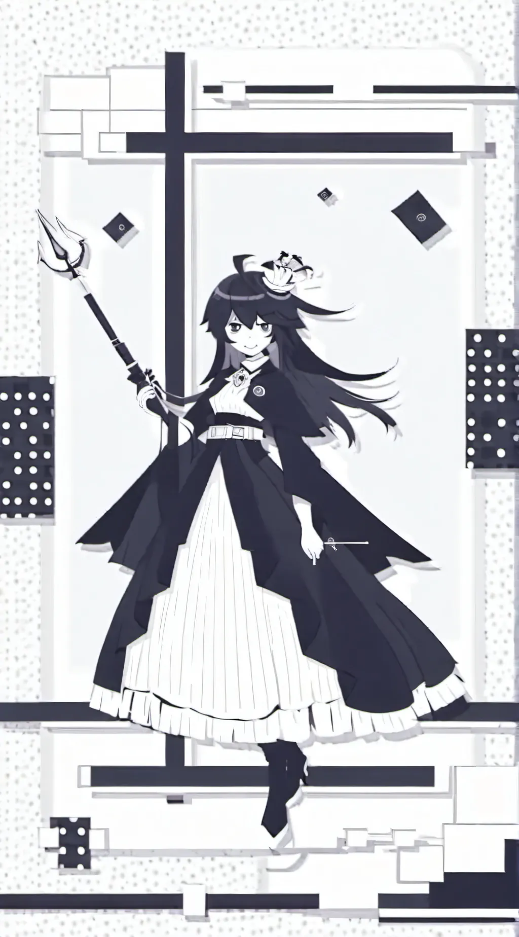 ai character: mrs.circle background