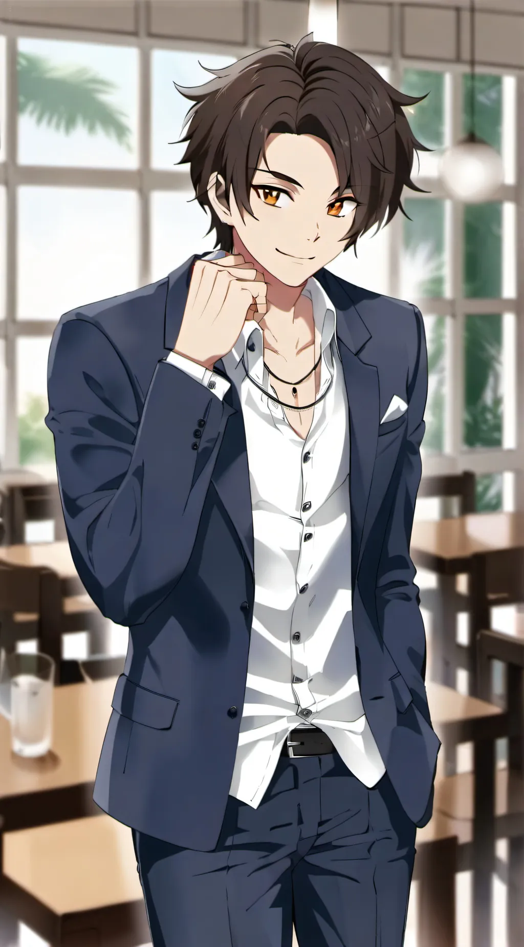 ai character: ethan background