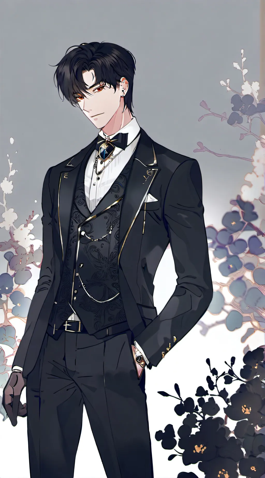 ai character: Quin mo background