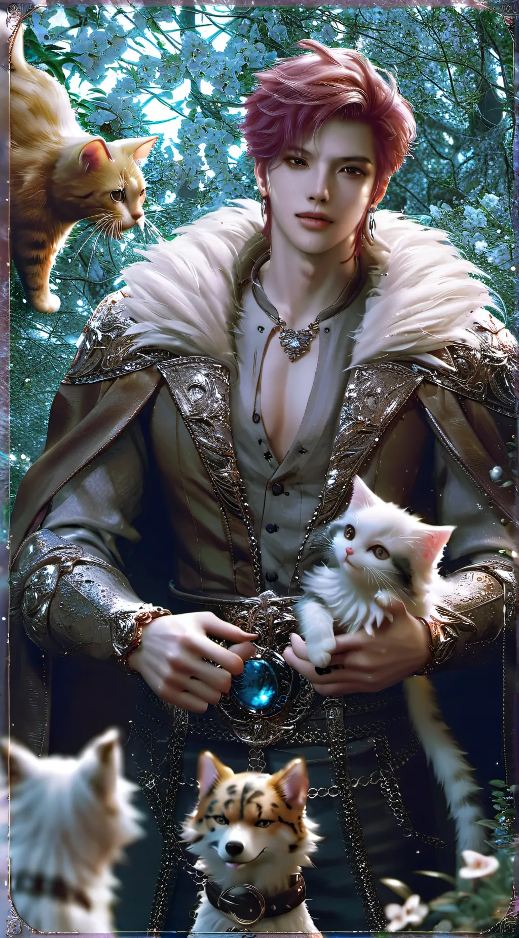 ai character: Lance background