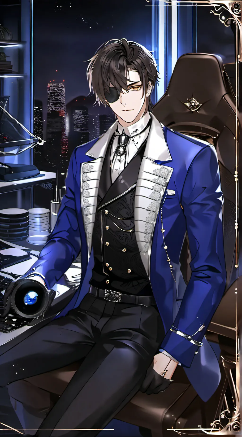 ai character: Duke lumarond  background