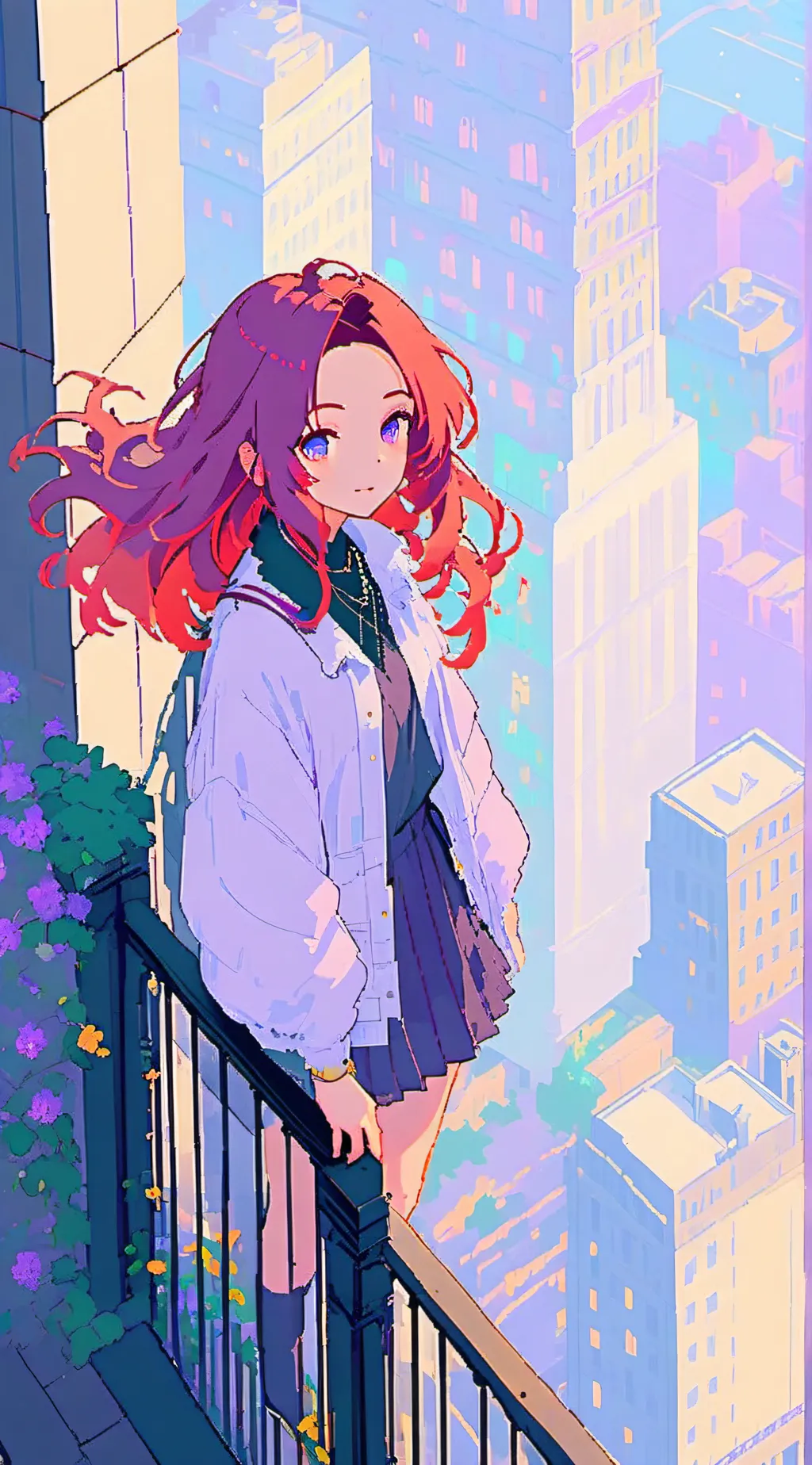 ai character: Lonni background