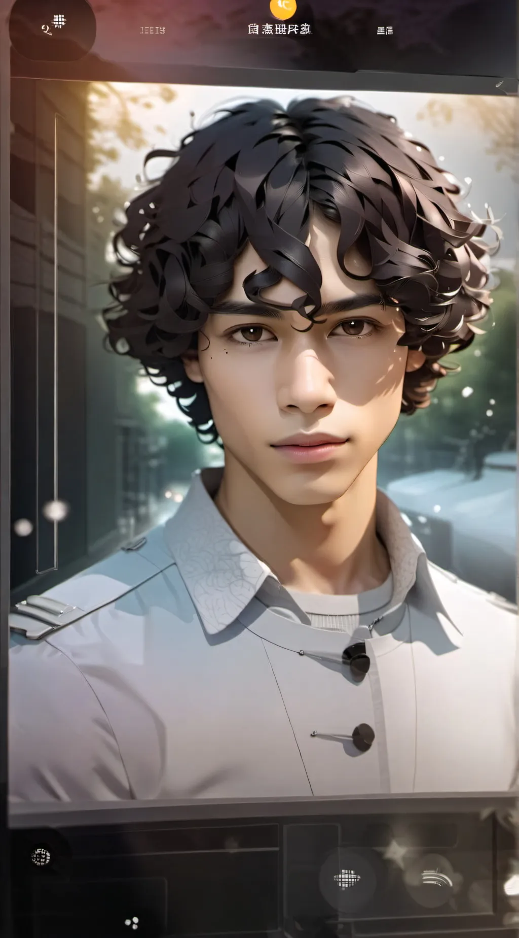 ai character: Miles😸 background