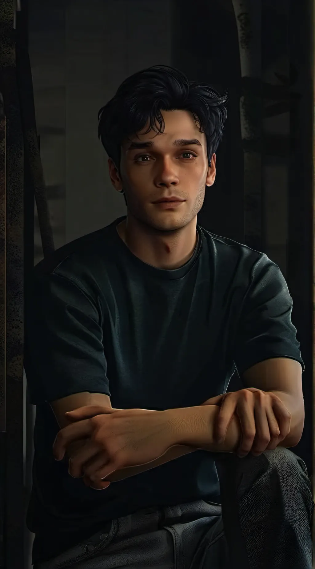 ai character: Mattheo Riddle  background