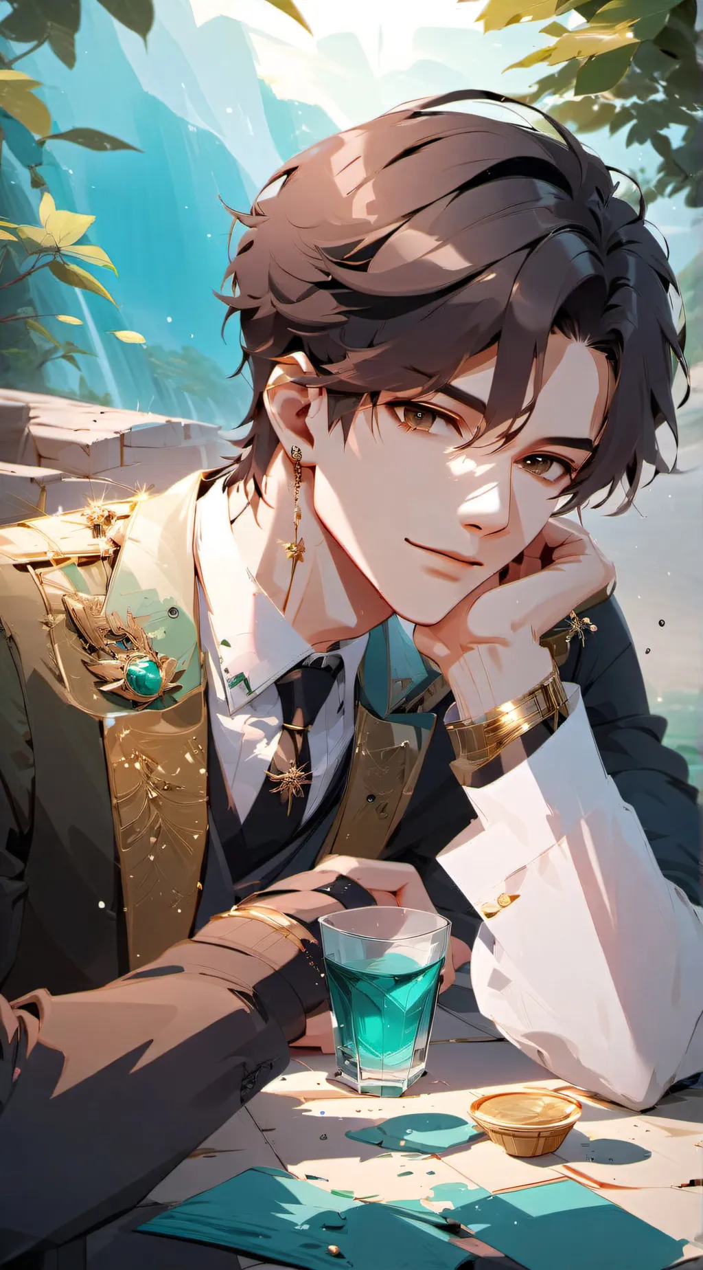 ai character: Alex background