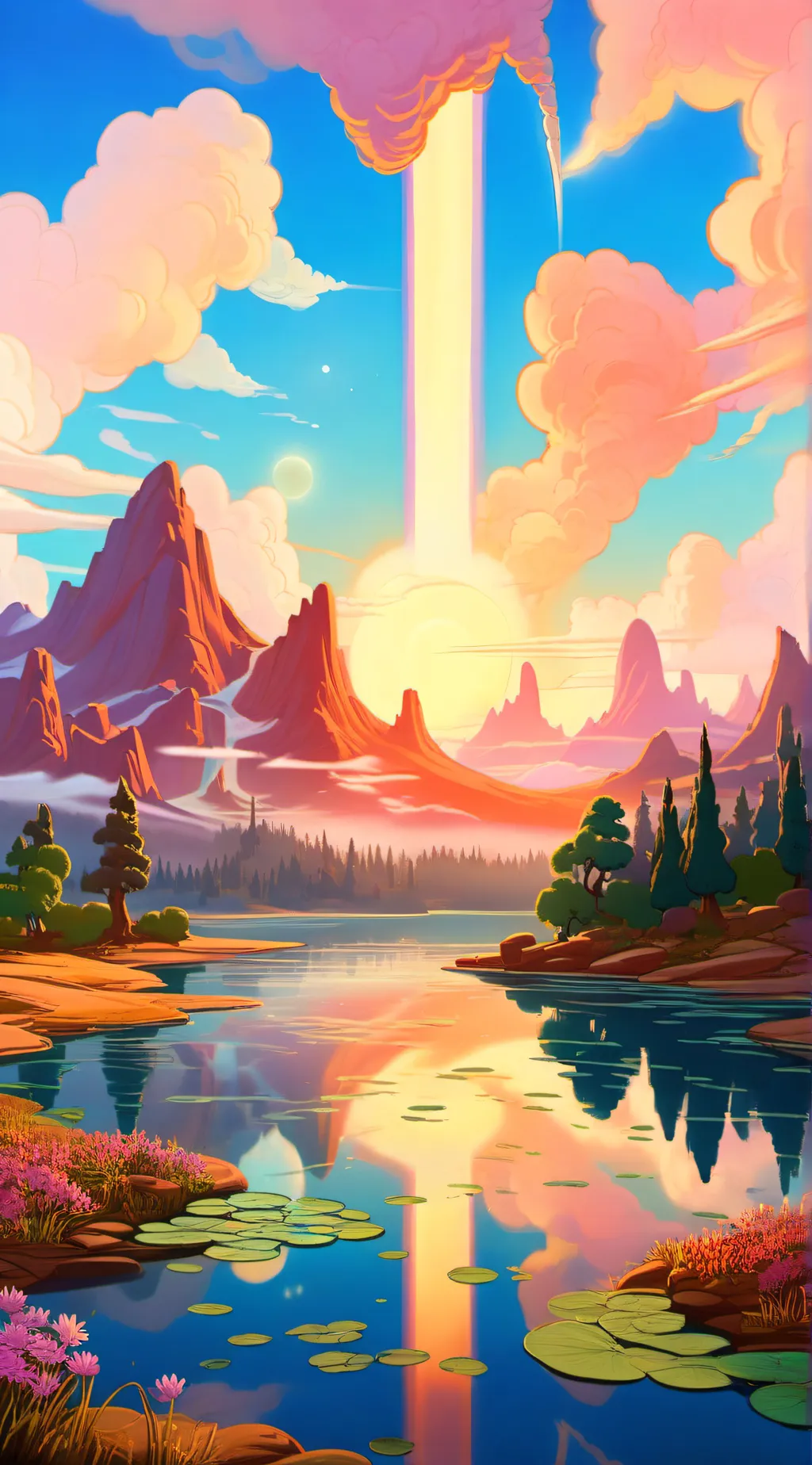 ai character: God  background