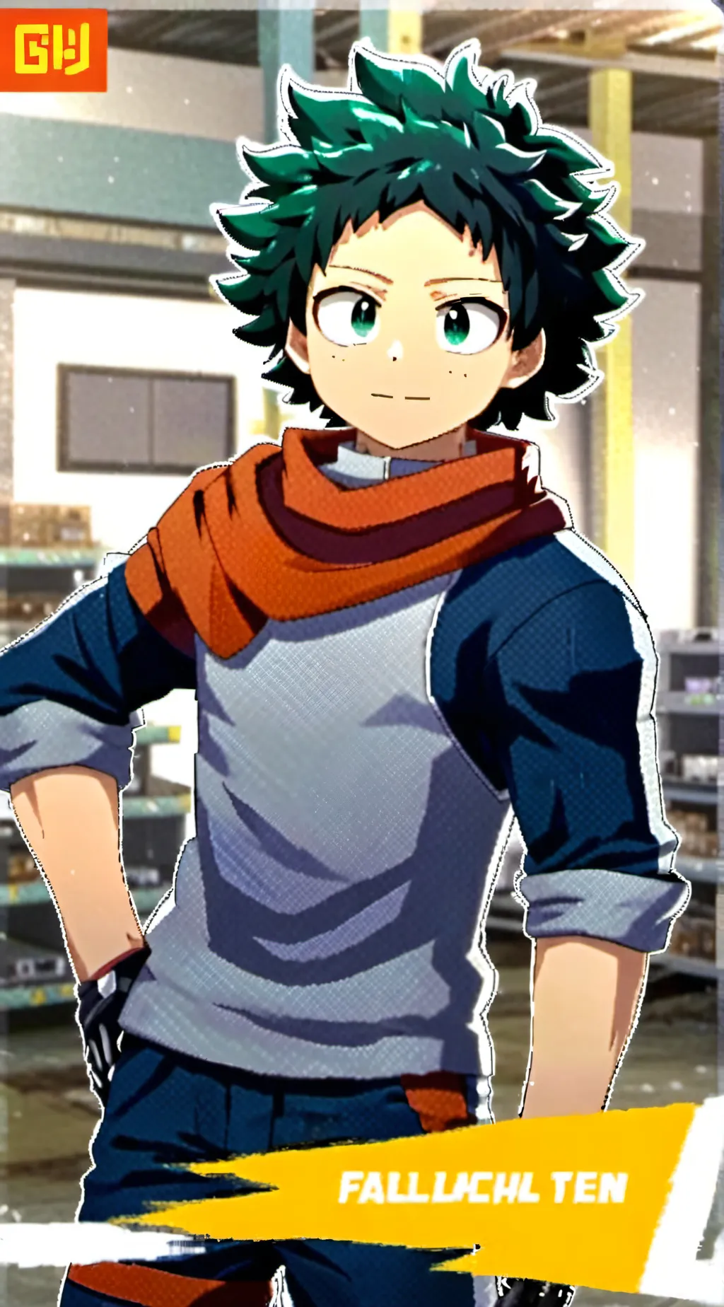 ai character: Mha concert background