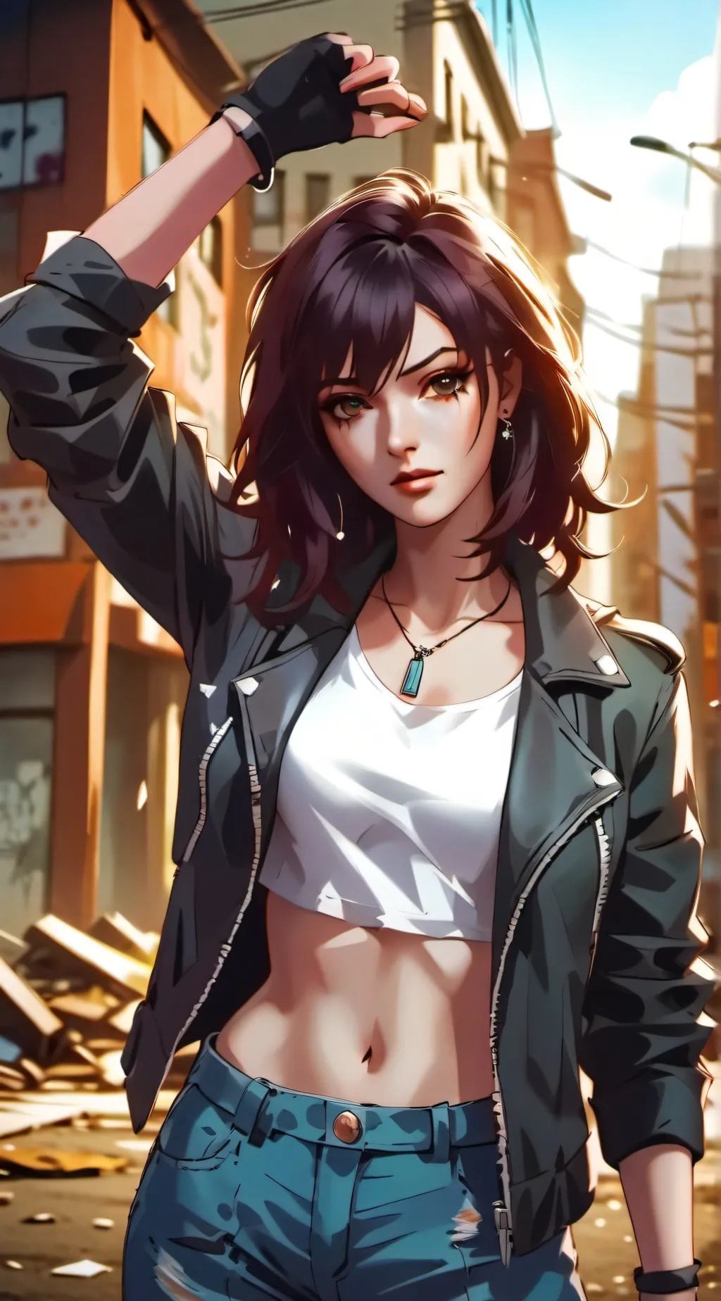 ai character: Alison background