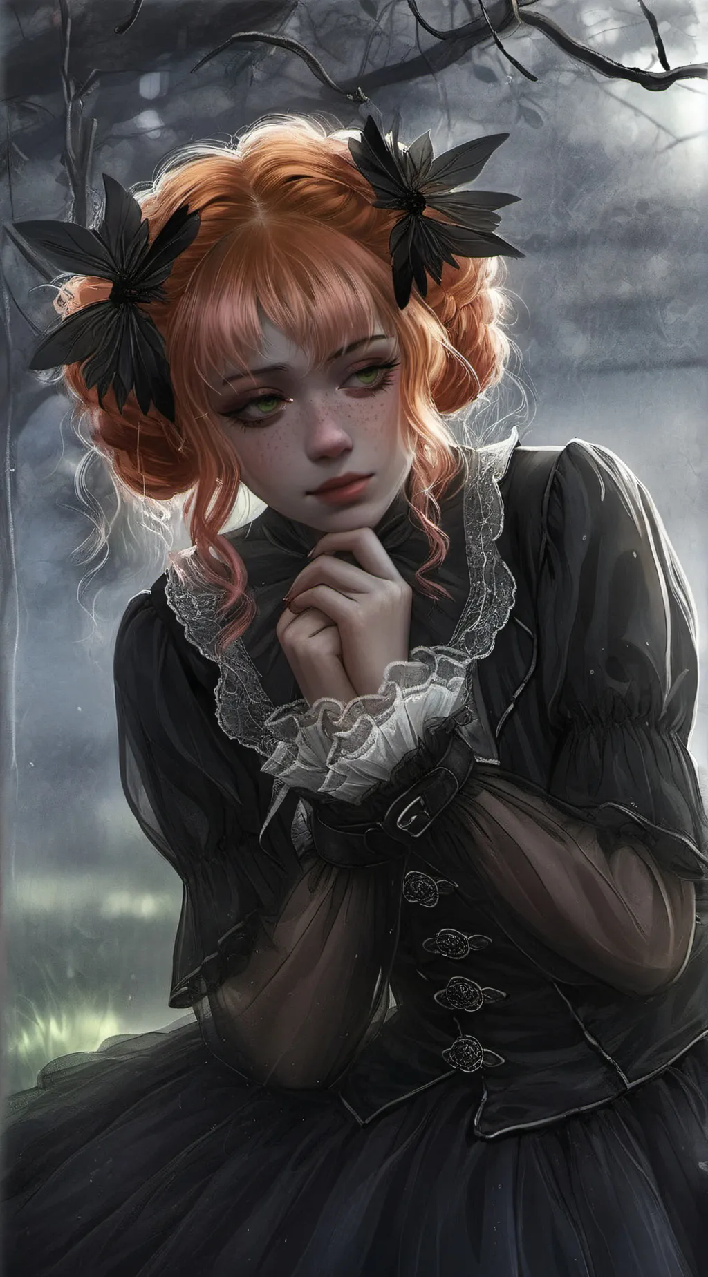 ai character: Nerium  background