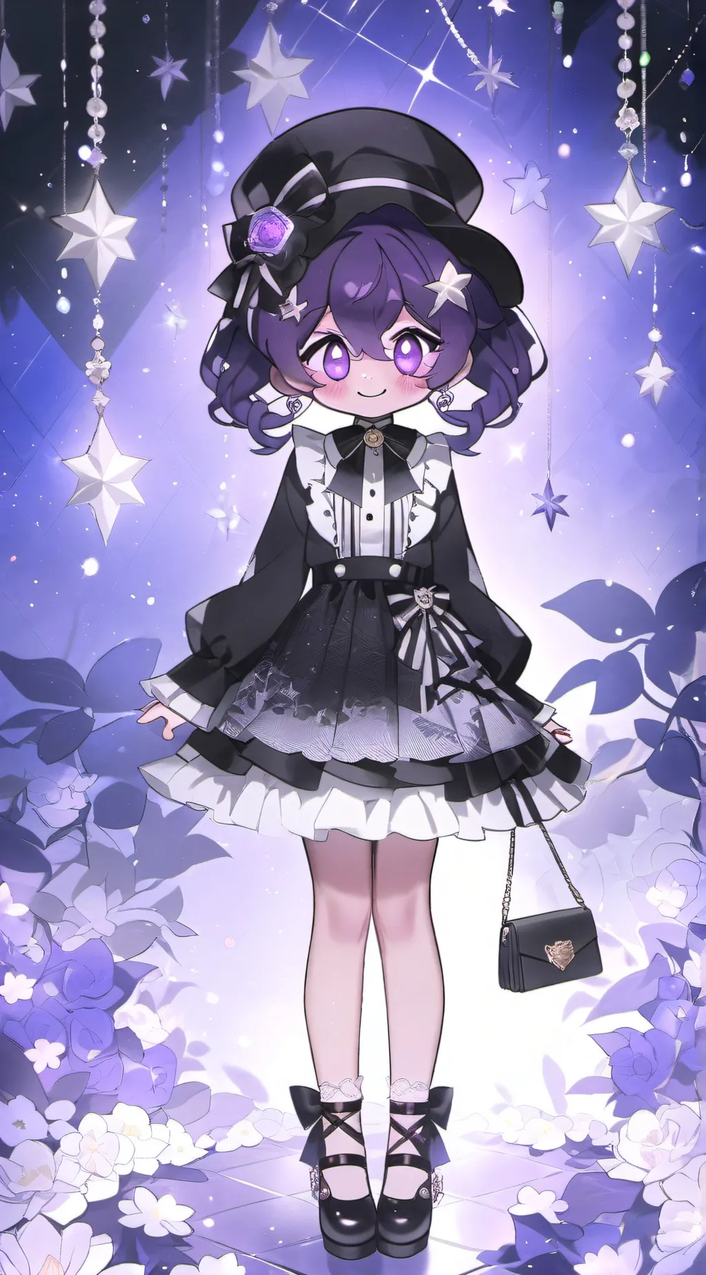 ai character: jellybean background