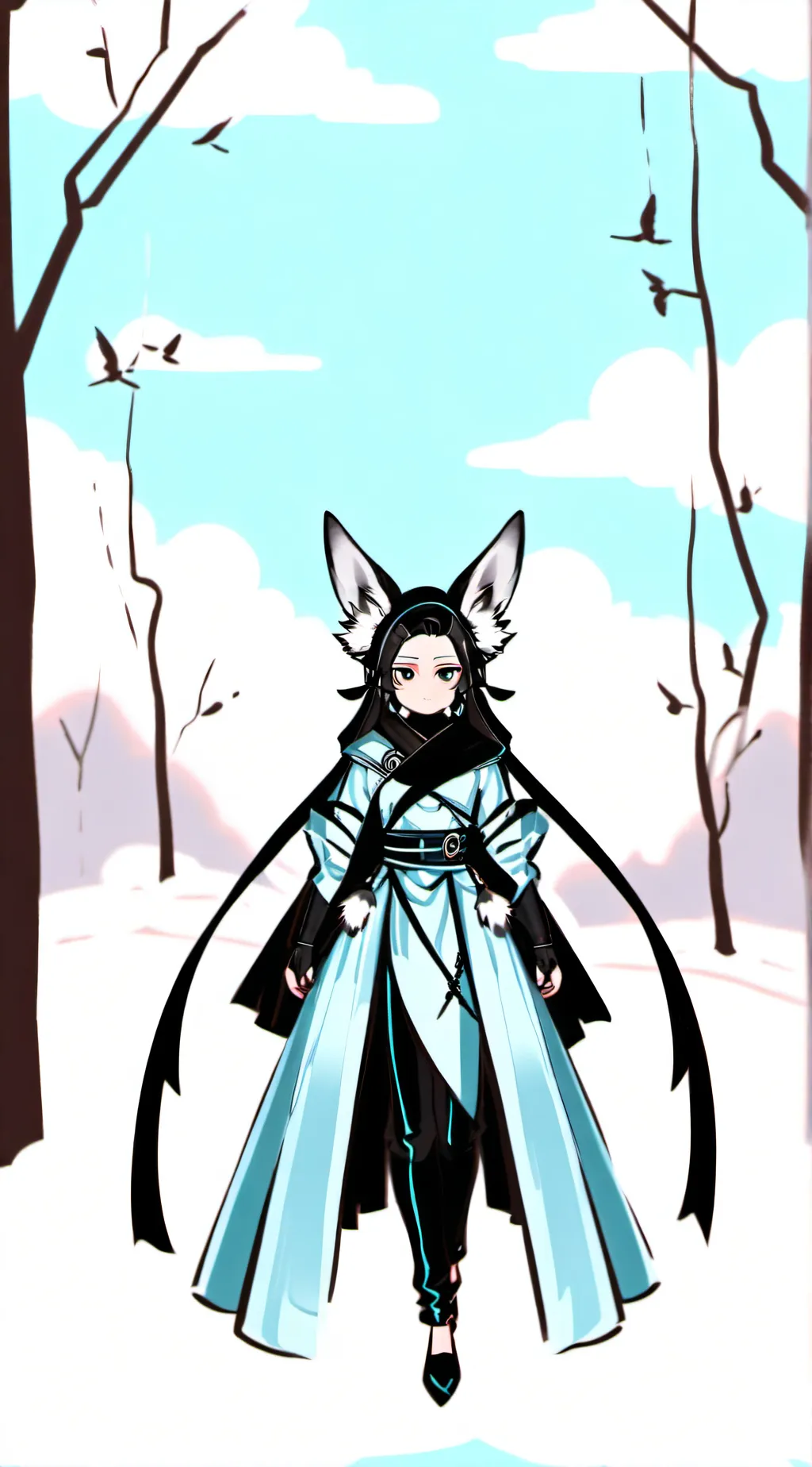 ai character: alice in bad mood background