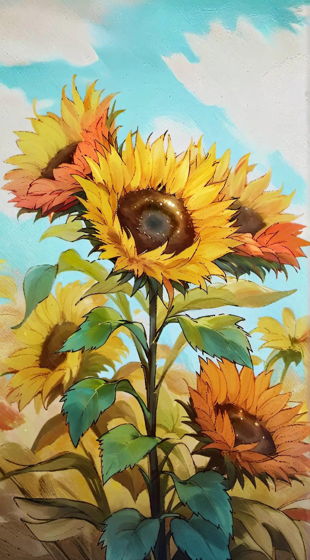 ai character: Dandy Loves You background