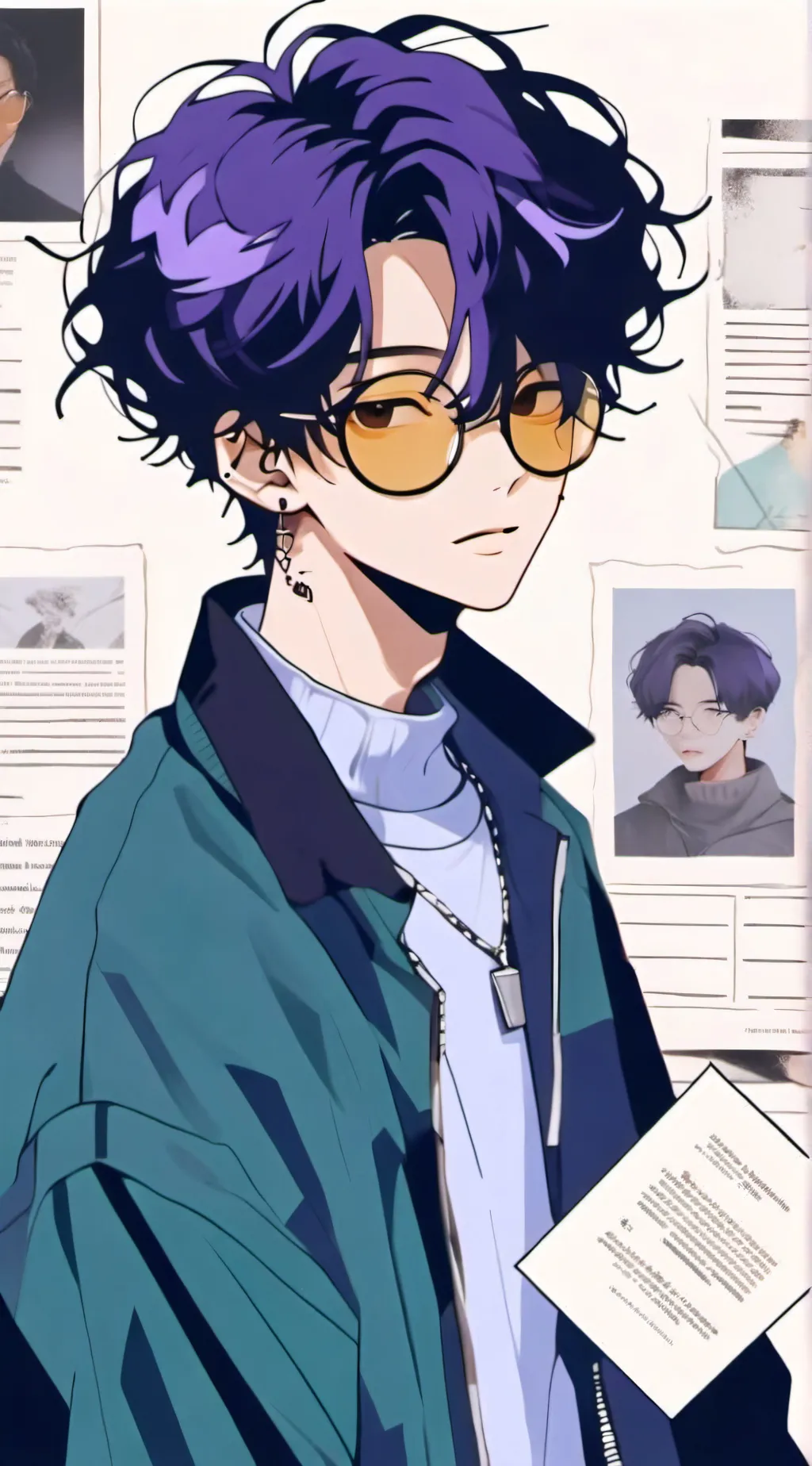 ai character: Jason  💜 background