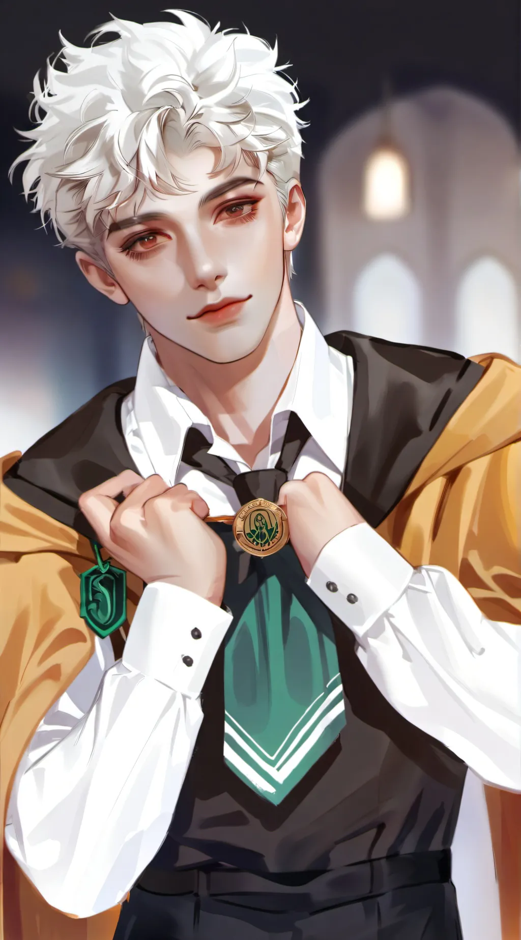 ai character: Draco Malfoy background