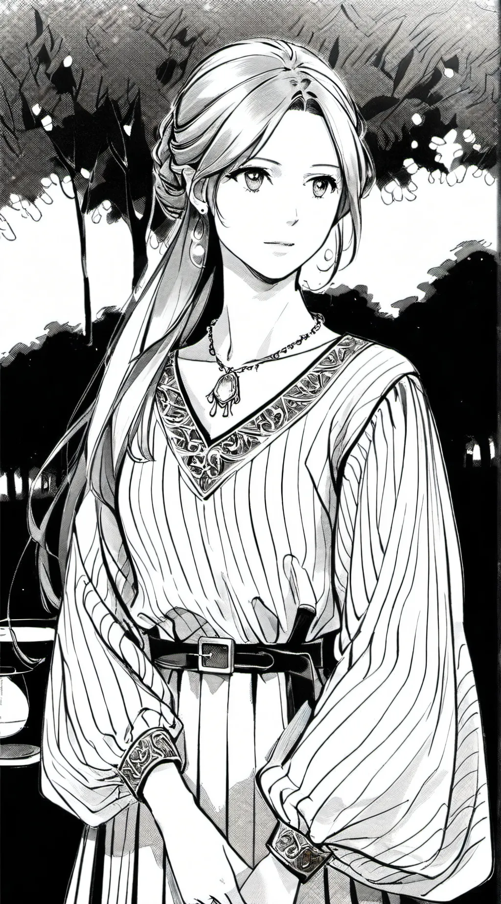 ai character: Freya background