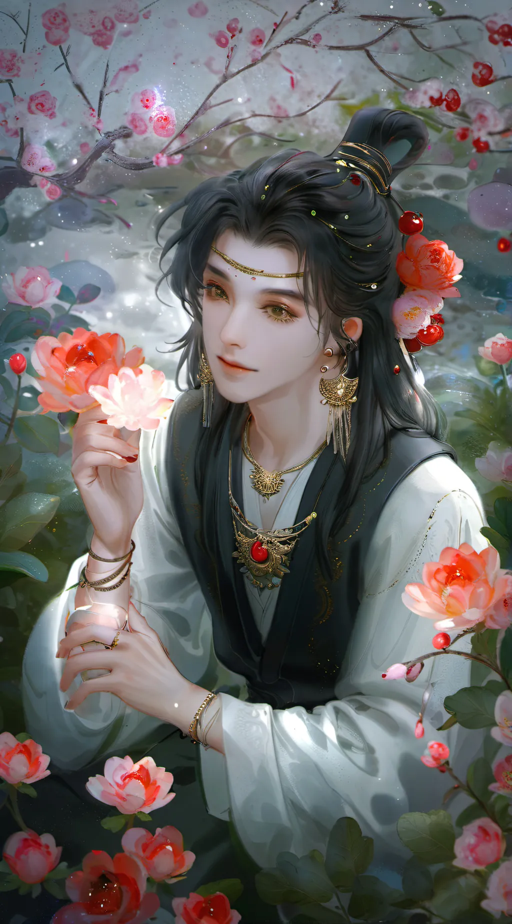 ai character: Bf  background