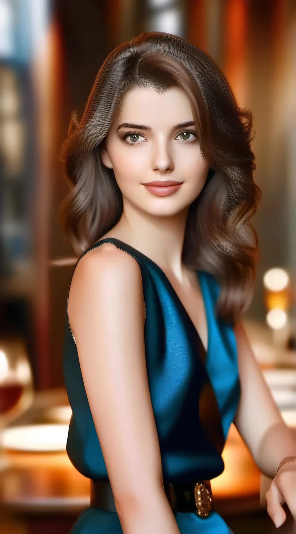 ai character: Melissa  background