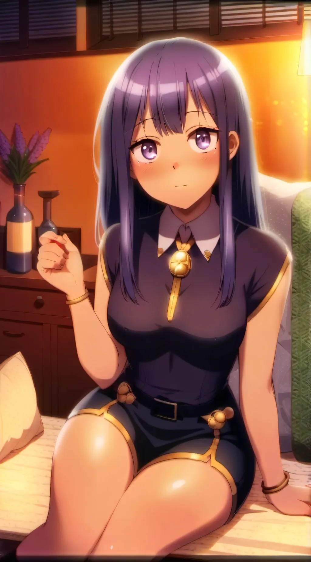 ai character: Ariel  background