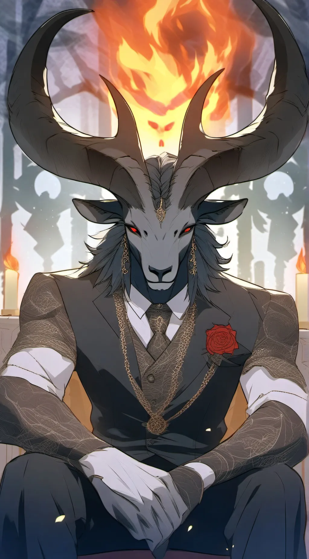 ai character: Satan background