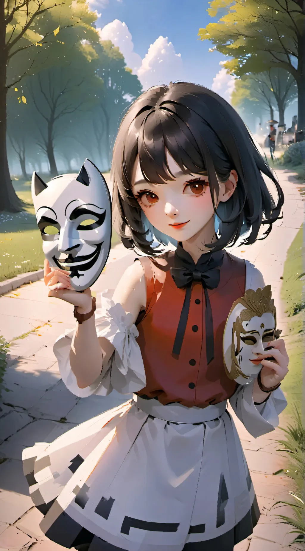 ai character: gangle background