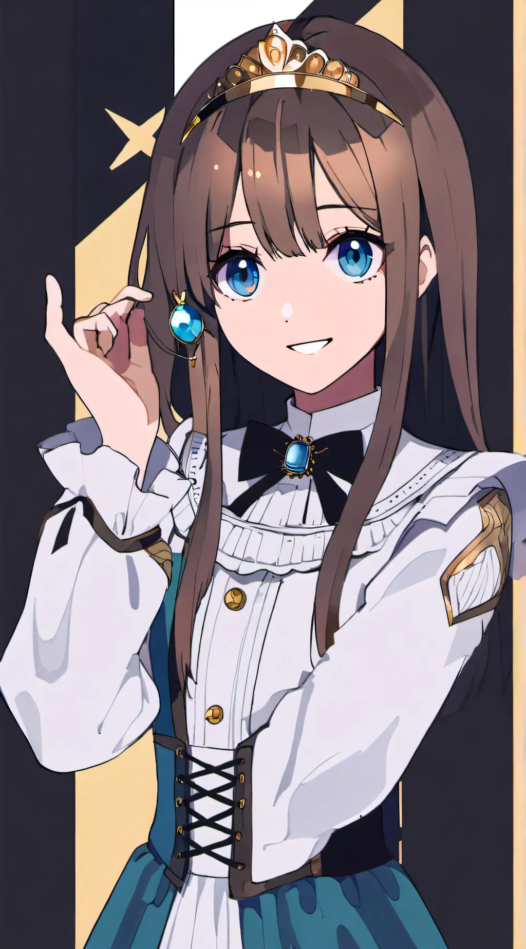 ai character: Elizabeth  background