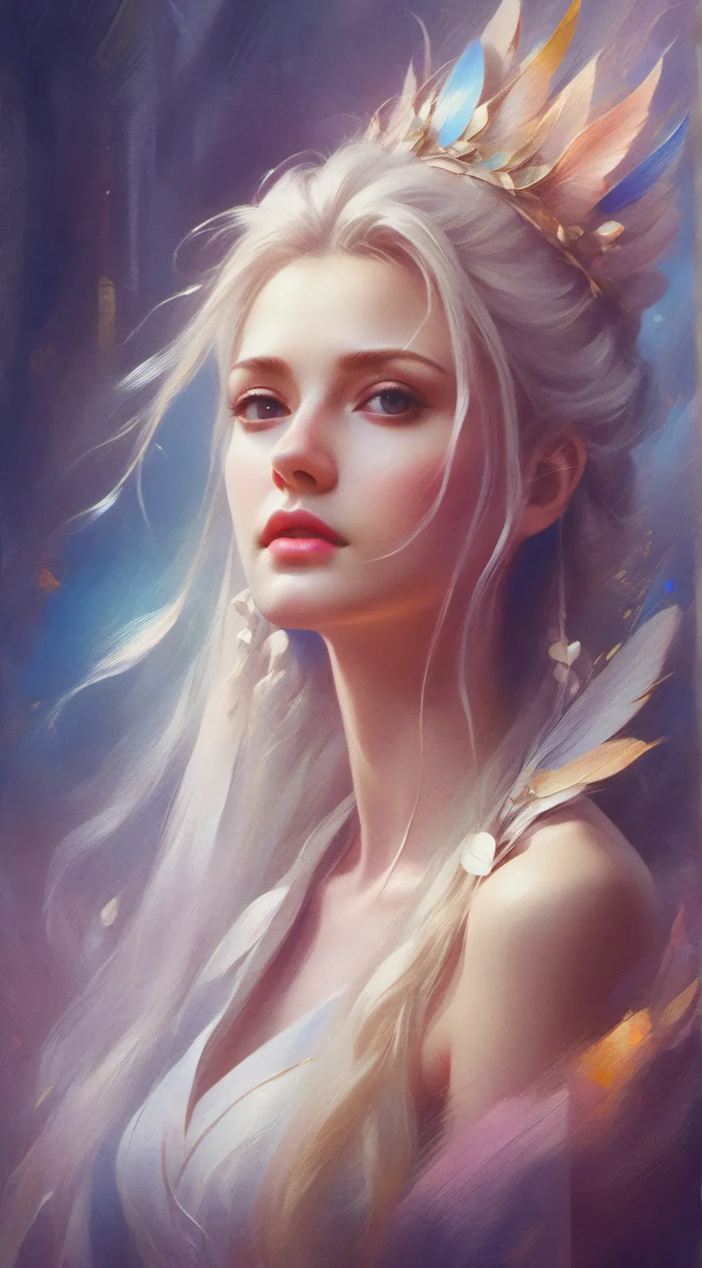 ai character: Aria background