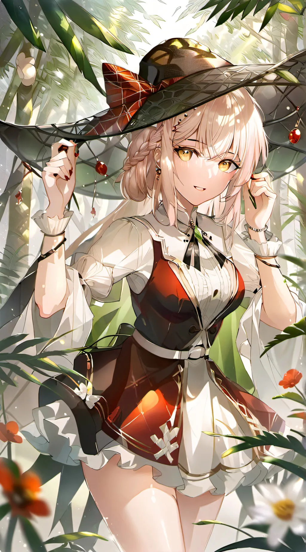 ai character: theredlighy background