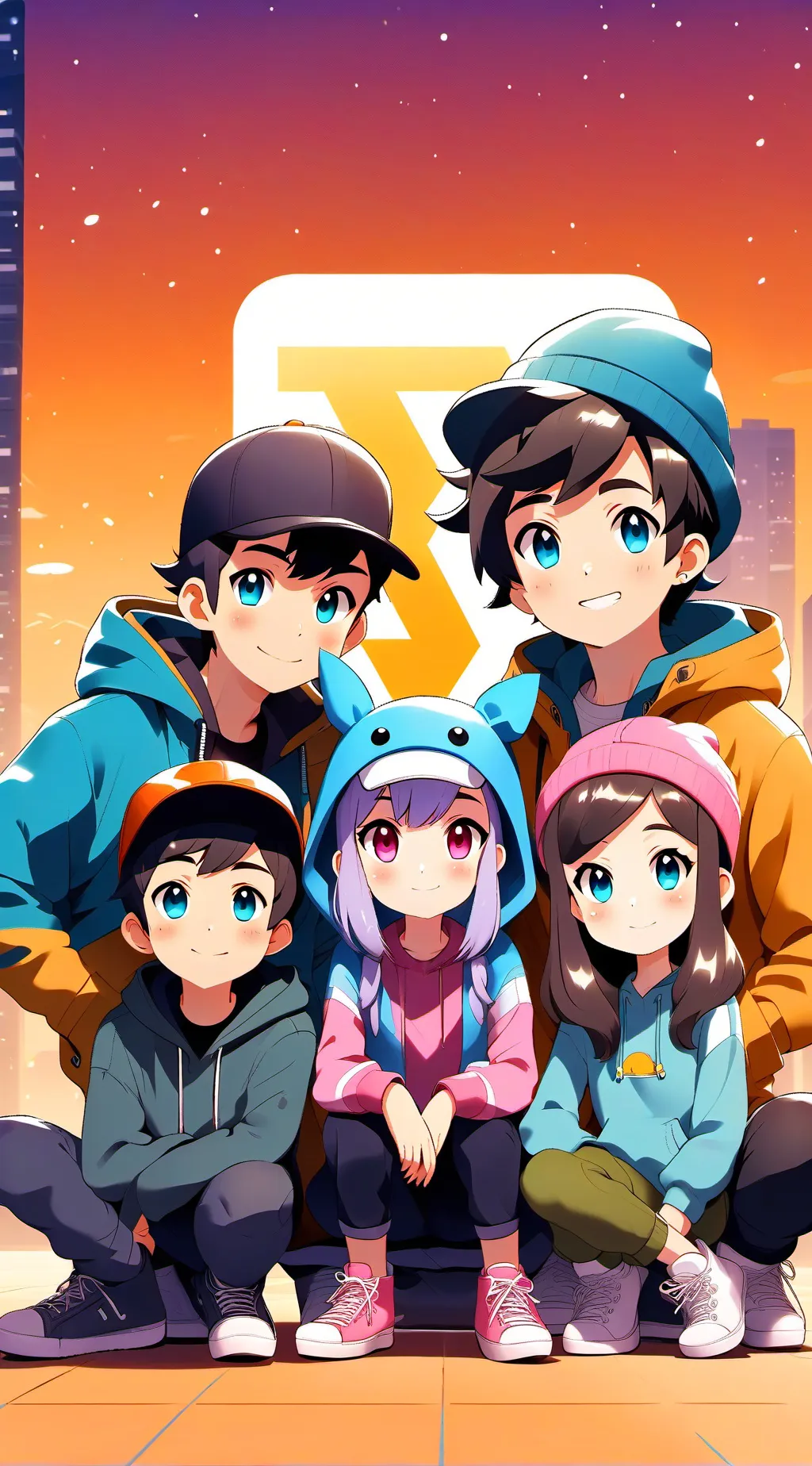 Talkie AI - Chat with bs kids sleepover